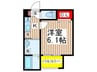 Luna piena 船橋 1Kの間取り