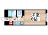 ビューパレー市川 1Kの間取り