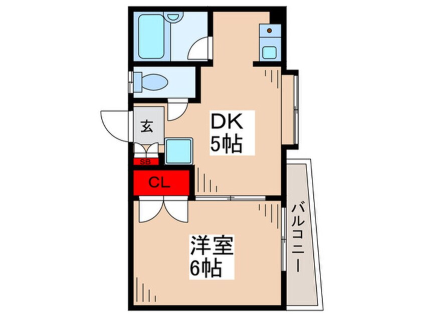 間取図 ハイツヤスハラ