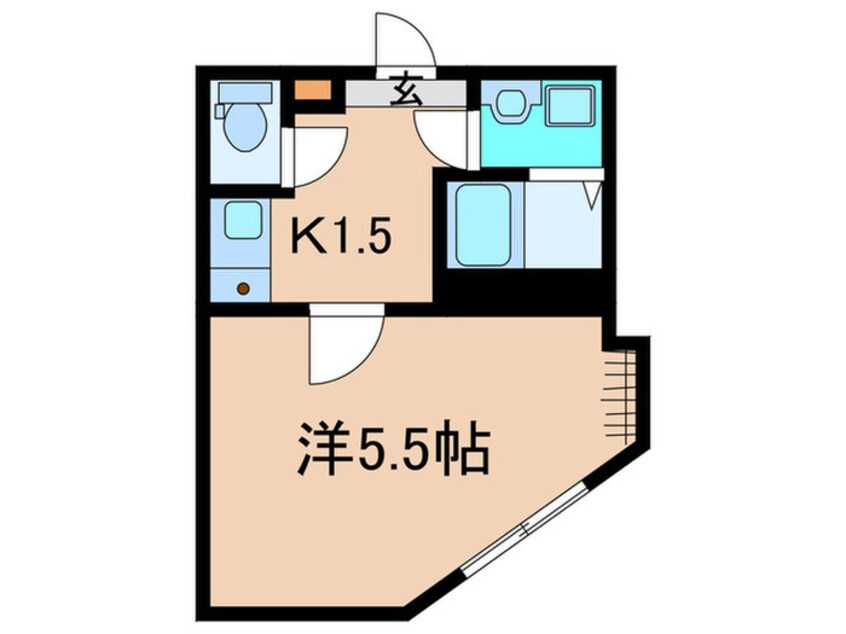 間取図 グランディオーソ武蔵新城