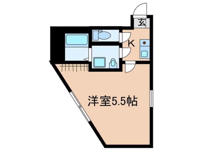 間取図 グランディオーソ武蔵新城