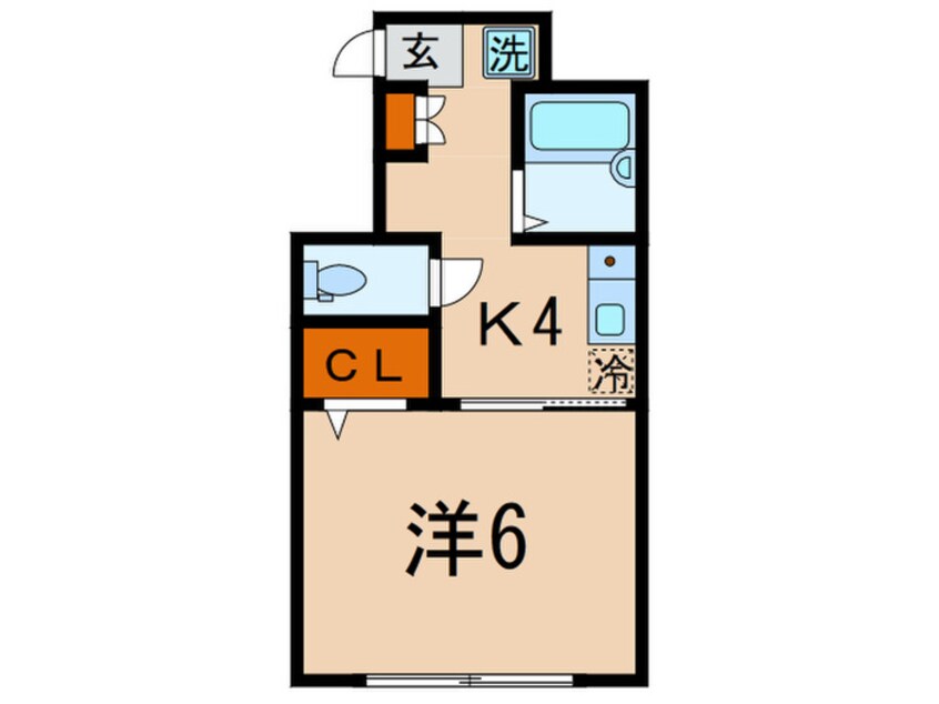 間取図 パステル千駄木