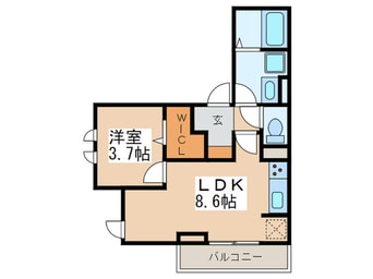 間取図 ロワイヤルM