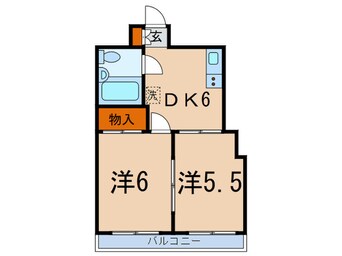 間取図 第一中清ビル