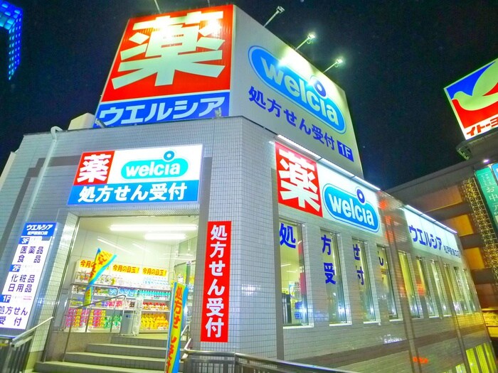 ウエルシア(ドラッグストア)まで299m INSURANCE BLDG.XIX（1301）