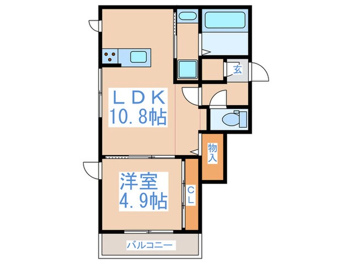 間取り図 ルミエール西新宿