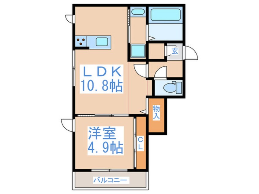間取図 ルミエール西新宿