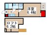 CASA MIYASHITA 1Kの間取り