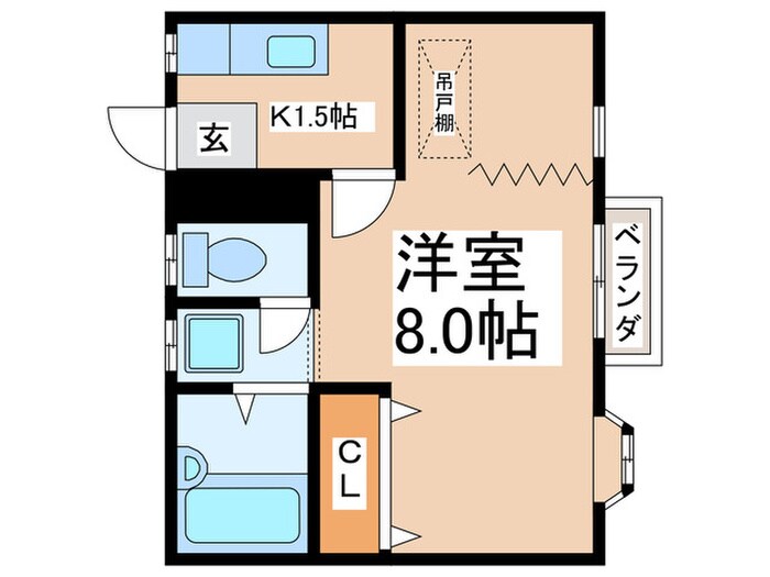 間取り図 ラフォール清水Ⅱ