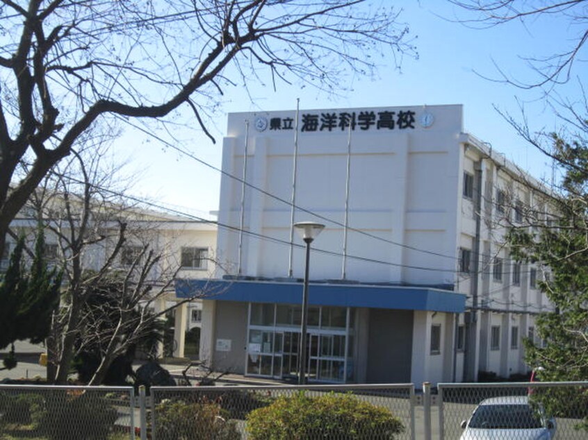 神奈川県立海洋科学高等学校(高等学校/高等専門学校)まで1350m アシュレ横須賀・武Ｂ棟