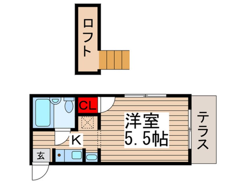 間取図 スカイメゾン鎌ヶ谷大仏