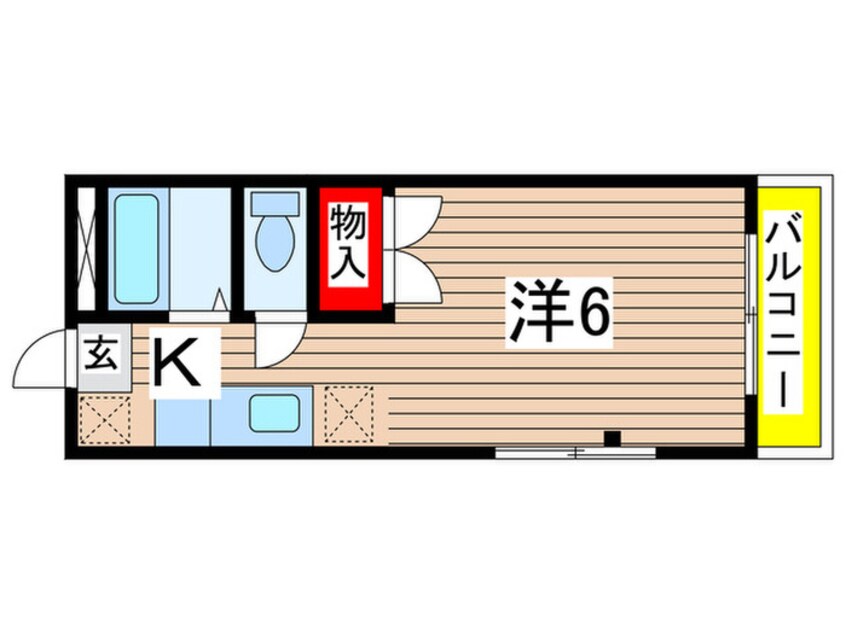 間取図 ヒロ大巌寺