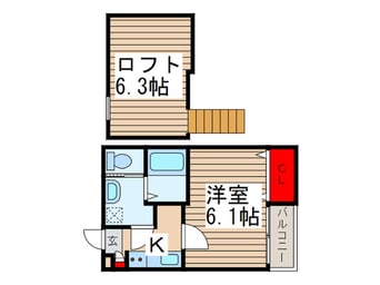 間取図 クルーゼ