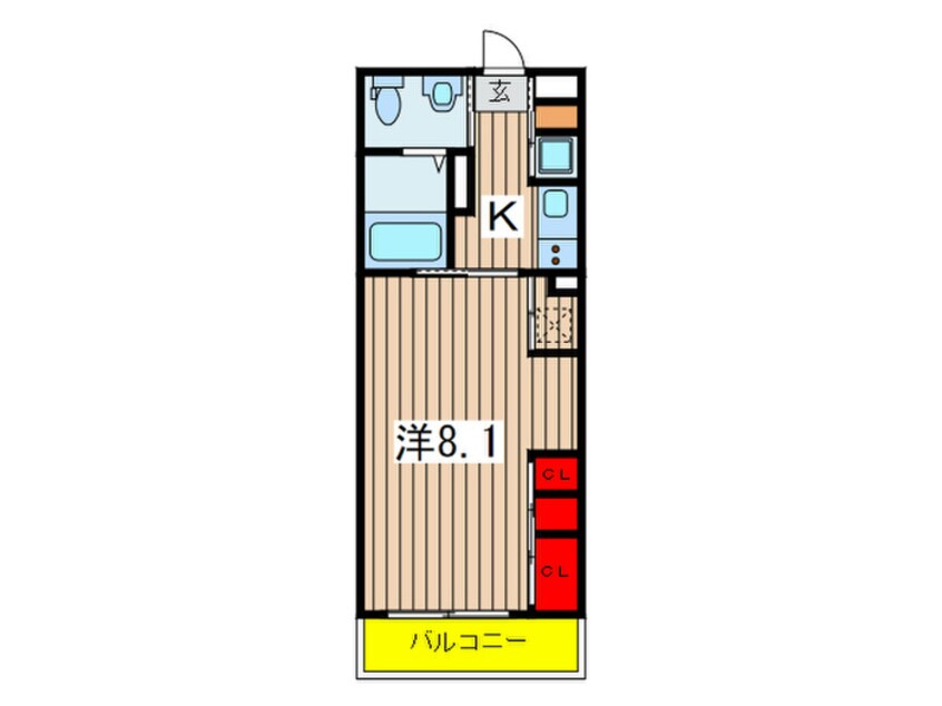 間取図 リブリ・エルミタージュ