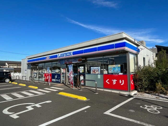 ローソン新所沢清和病院前店(コンビニ)まで522m 郊外マンションE棟（301）