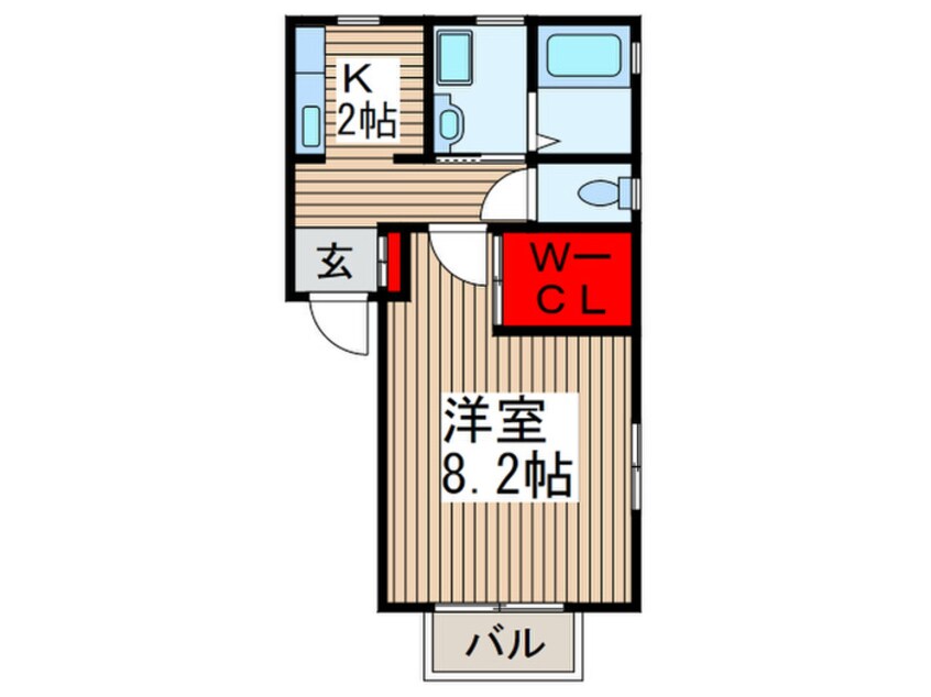 間取図 メイフェアA