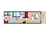 トレランス 1Kの間取り