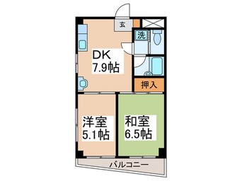 間取図 メゾン新宮