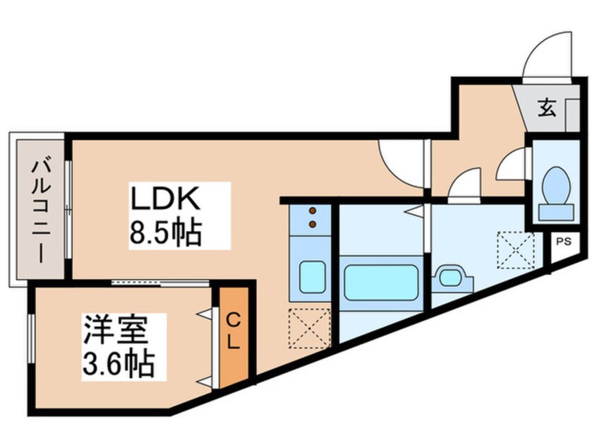 間取図 ヴィクトワール町田