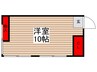 パルレ 1Rの間取り