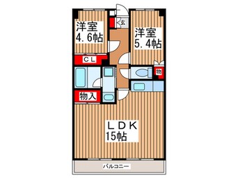 間取図 グランパレスＴ・Ｓ　Ａ棟