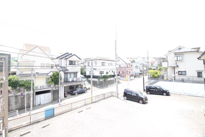 室内からの展望 コ－ポ原田