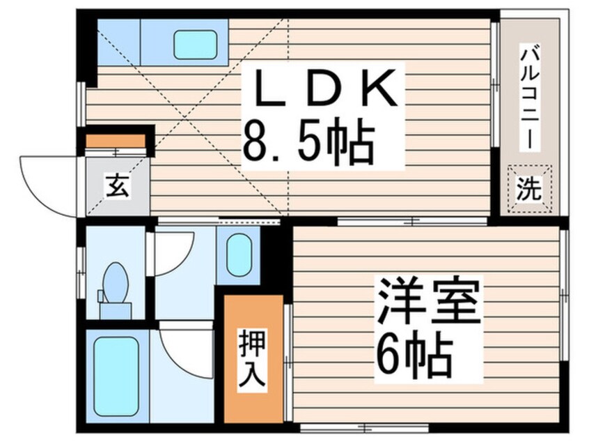 間取図 コート・エルム