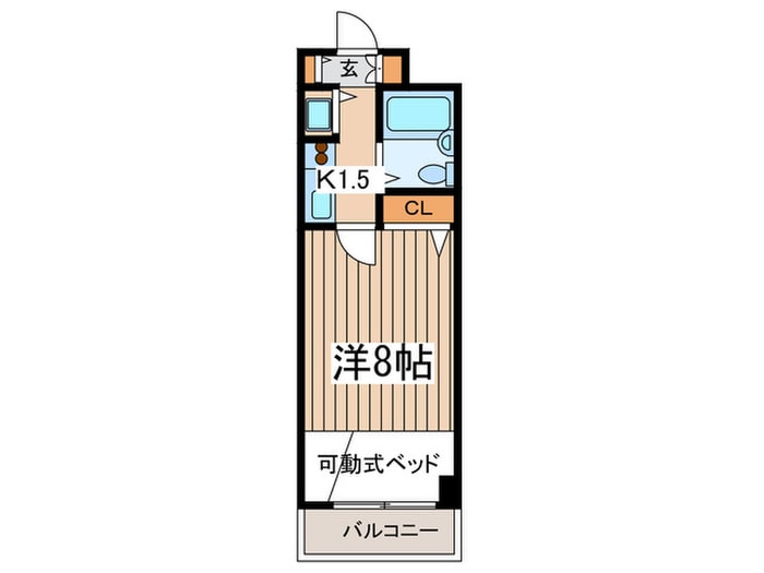 間取り図 横浜平沼ダイカンプラザⅡ(506)