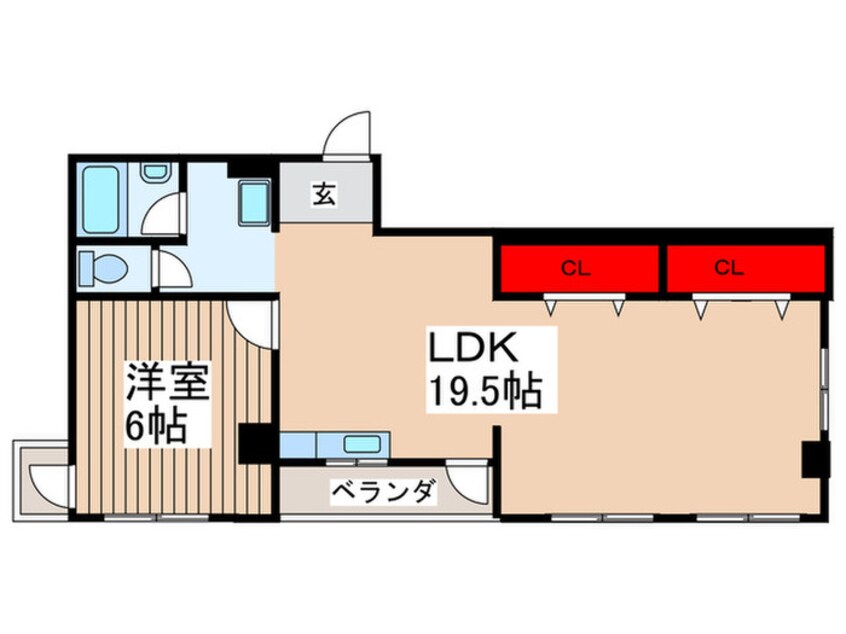 間取図 グランシティ－船橋