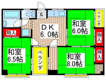 間取図 グランシティ－船橋