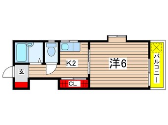 間取図 ウェ－ブ大森台