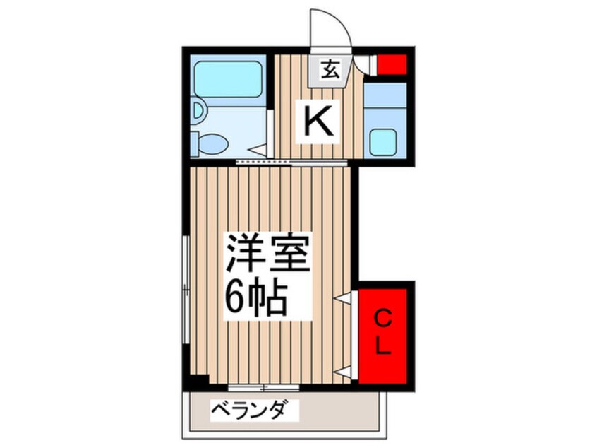 間取図 シャイン市川