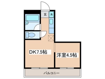 間取図 サンリッチマンション(303)
