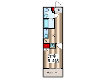 間取図 クレヴィスタ門前仲町