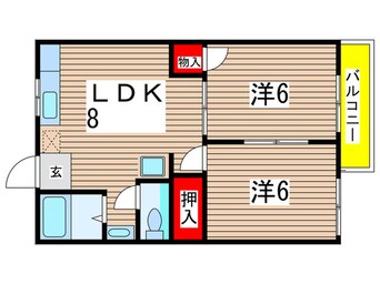 間取図 フレグランス大塚