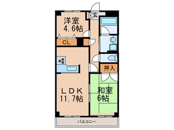 間取図 コルテシア府中