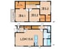 仮)高津区新作6丁目賃貸計画 3LDKの間取り