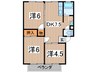 ハウスなでしこ 3DKの間取り