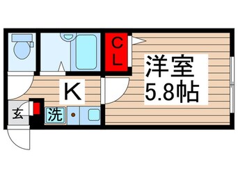 間取図 CASAR千住大橋