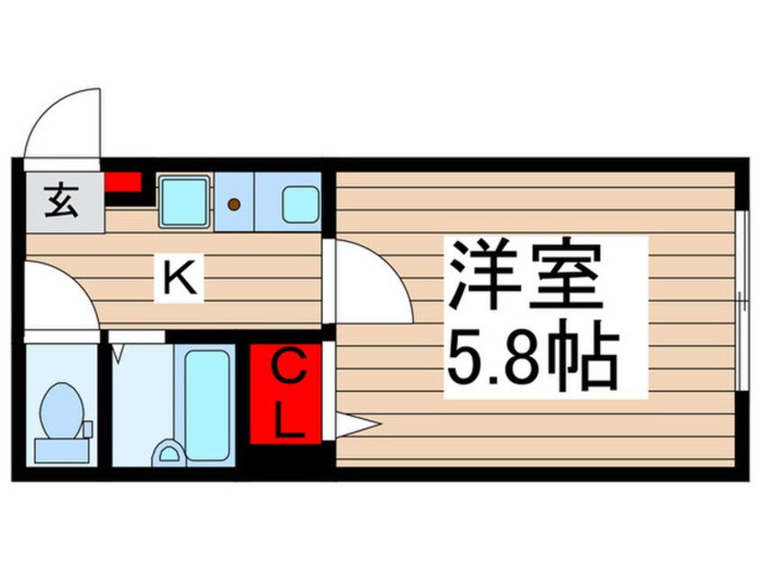 間取図 CASAR千住大橋