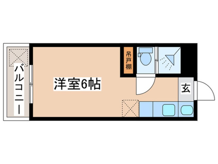 間取図 サンリッチマンション(302)
