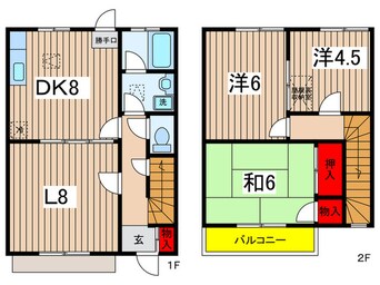 間取図 エミナンエノモト