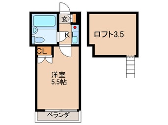 間取図 スカイピア徳丸
