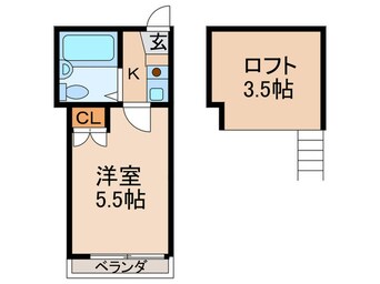 間取図 スカイピア徳丸