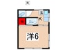 ＭＯＣＨＩＺＵＫＩ－ＳＯ 1Kの間取り