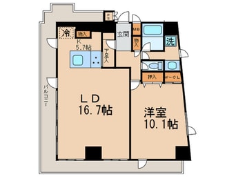 間取図 イレーネ初台