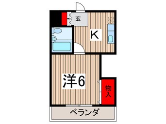 間取図 サンパレス東所沢