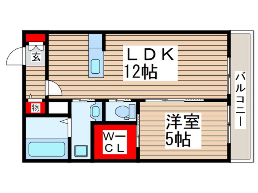 間取図 プリマ　アンセム