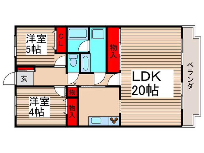 間取り図 市川東レジデンス