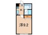 ＨＩＬＬ　ＳＩＤＥ　１ 1Kの間取り